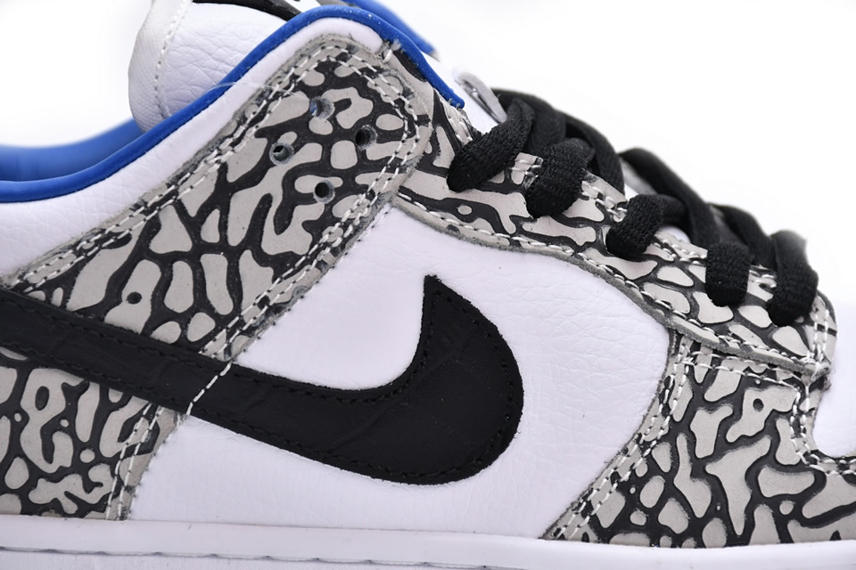 Nike Dunk Low Black White Blue Cu1727 106 12 - www.kickbulk.co