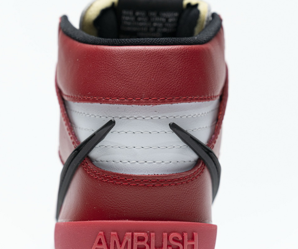 Ambush Nike Dunk High Varsity Red Black White Cu7544 102 17 - www.kickbulk.co