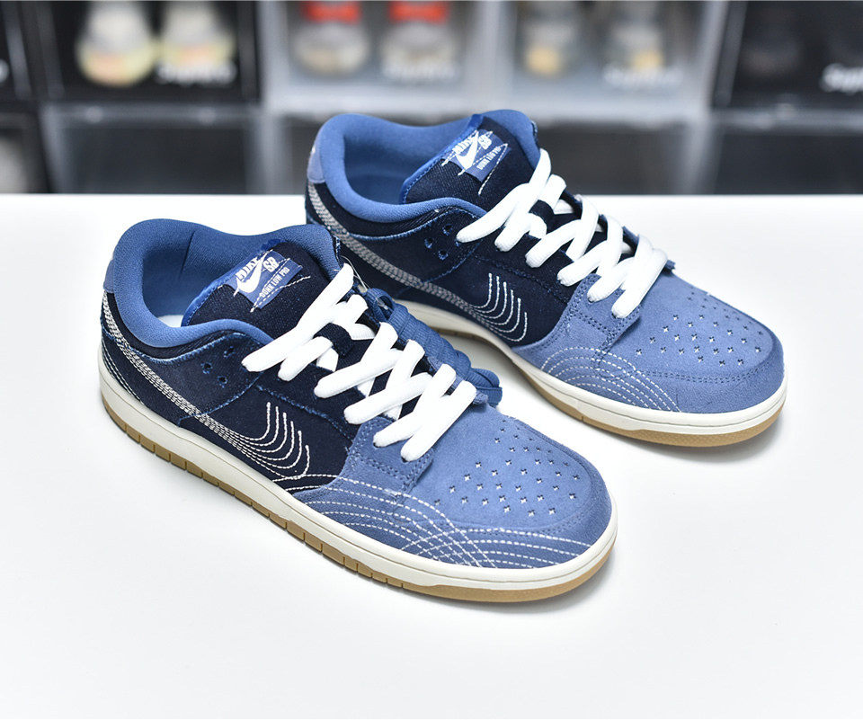 Nike Sb Dunk Low Sashiko Denim Gum Cv0316 400 2 - www.kickbulk.co