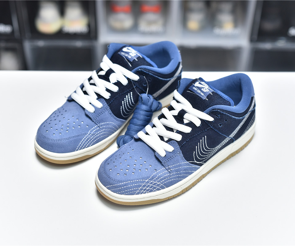 Nike Sb Dunk Low Sashiko Denim Gum Cv0316 400 3 - www.kickbulk.co