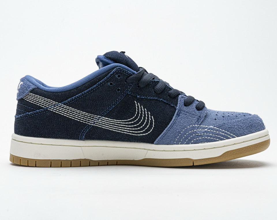 Nike Sb Dunk Low Sashiko Denim Gum Cv0316 400 6 - www.kickbulk.co