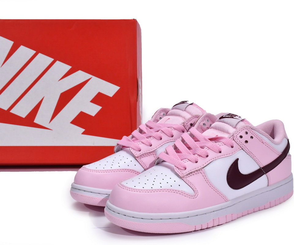 Nike Dunk Low Gs Pink Foam Cw1590 601 2 - www.kickbulk.co