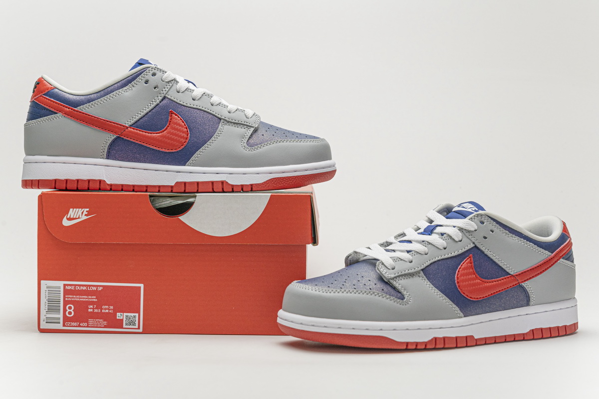 Nike Dunk Low Retro Samba 2020 Cz2667 400 9 - www.kickbulk.co