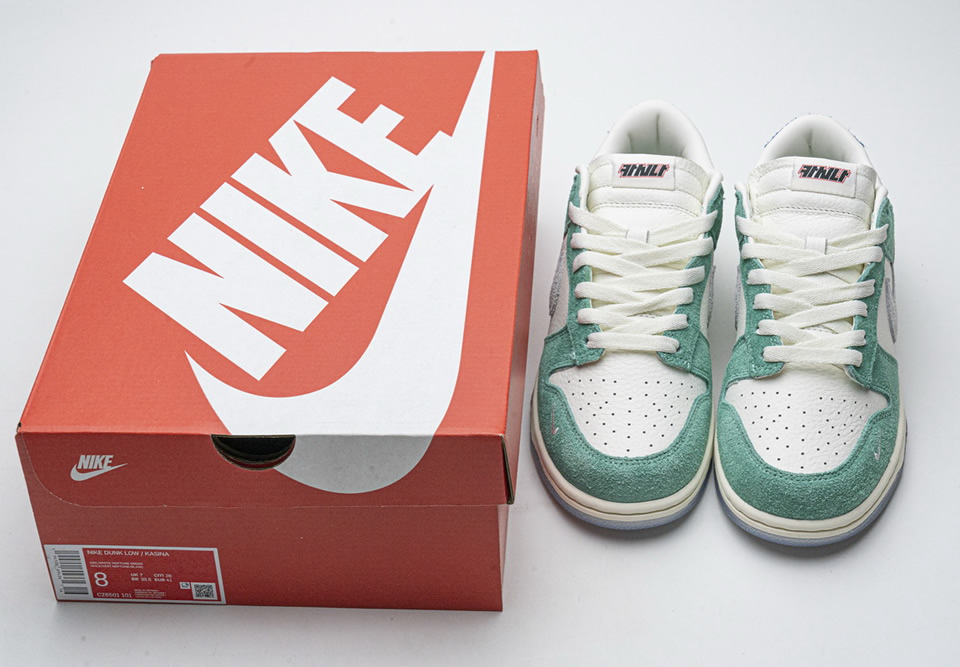 Kasina Nike Dunk Low Neptune Green Cz6501 101 5 - www.kickbulk.co