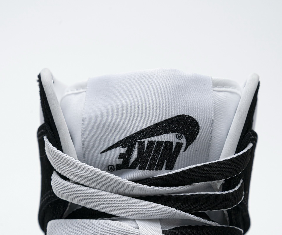 Slam Jam Nike Sb Dunk High Black White Da1639 101 10 - www.kickbulk.co