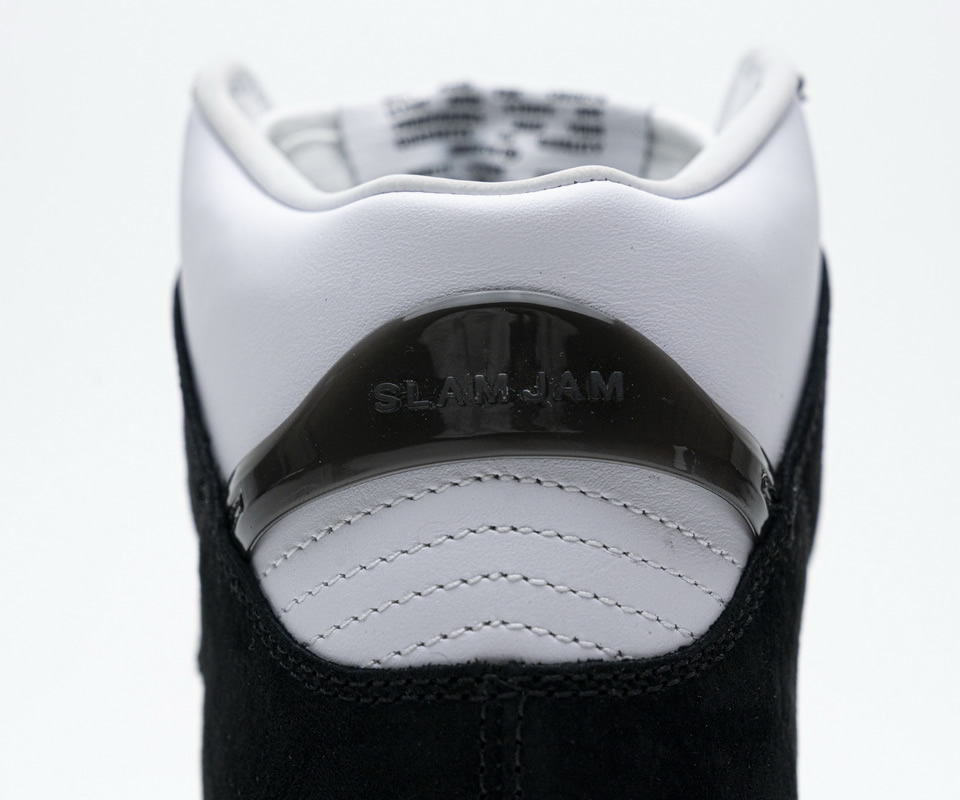 Slam Jam Nike Sb Dunk High Black White Da1639 101 17 - www.kickbulk.co