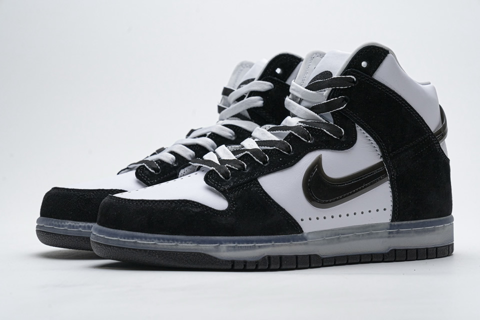 Slam Jam Nike Sb Dunk High Black White Da1639 101 5 - www.kickbulk.co