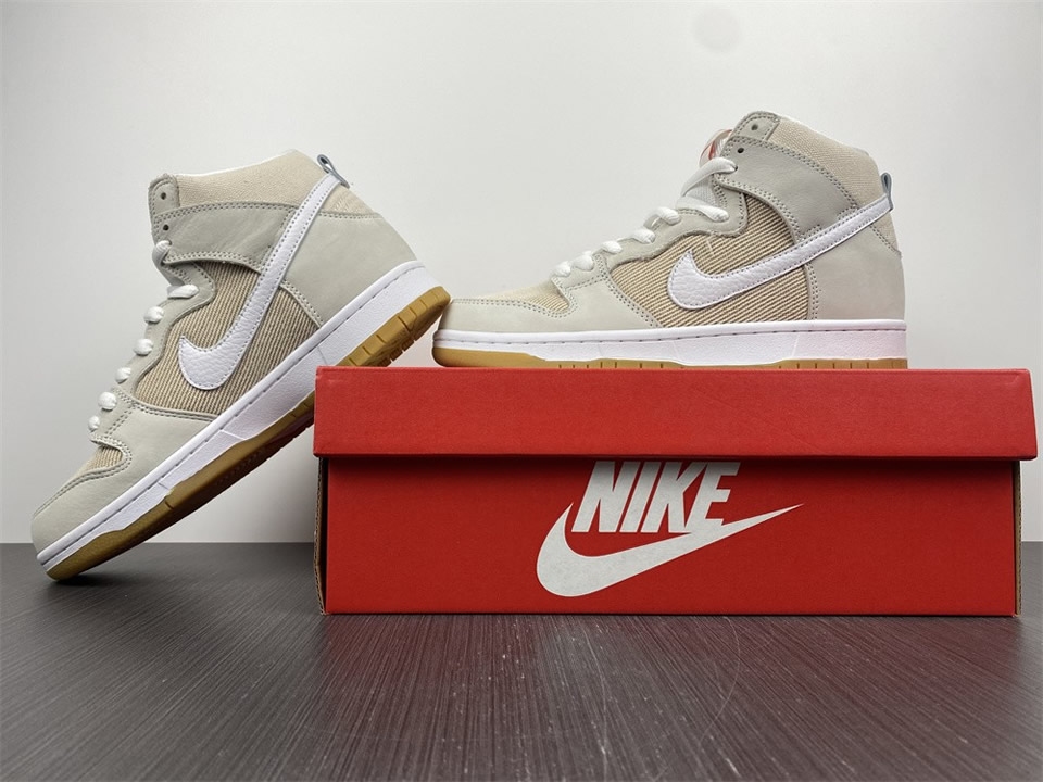 Nike Dunk High Pro Iso Sb Unbleached Pack Natural Da9626 100 14 - www.kickbulk.co