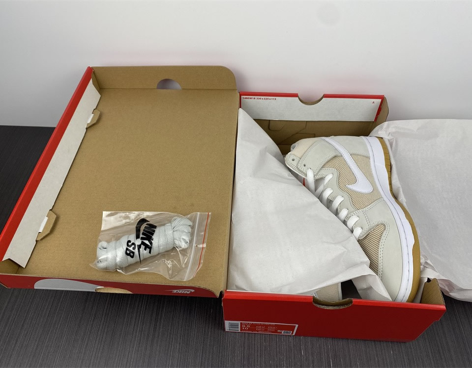 Nike Dunk High Pro Iso Sb Unbleached Pack Natural Da9626 100 18 - www.kickbulk.co