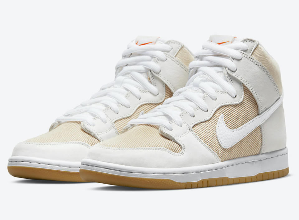 Nike Dunk High Pro Iso Sb Unbleached Pack Natural Da9626 100 3 - www.kickbulk.co