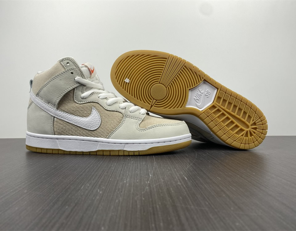 Nike Dunk High Pro Iso Sb Unbleached Pack Natural Da9626 100 9 - www.kickbulk.co