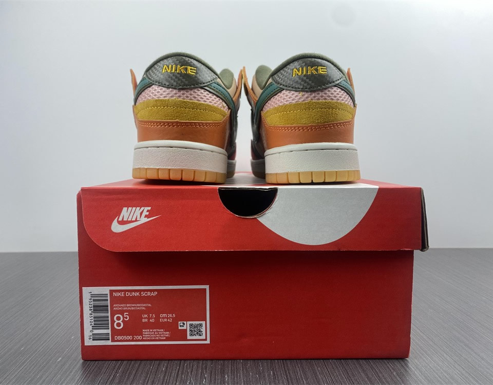 Nike Dunk Low Scrap Archeo Brown Db0500 200 16 - www.kickbulk.co