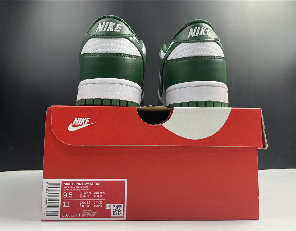 Nike Dunk Low Michigan State Dd1391 101 19 - www.kickbulk.co