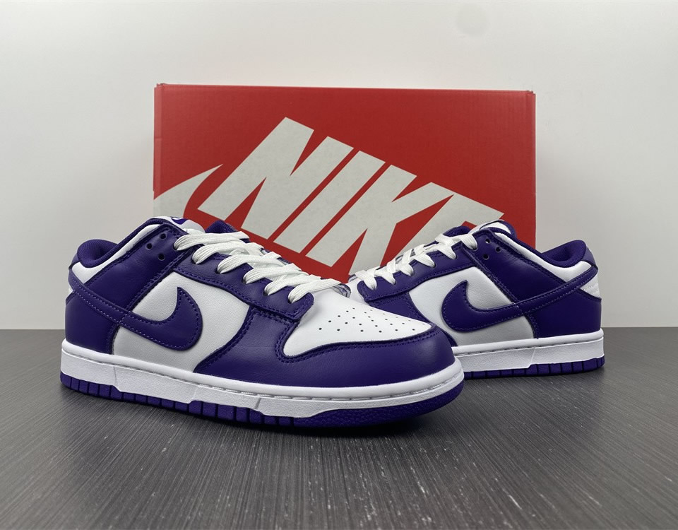 Nike Dunk Low Championship Purple Dd1391 104 10 - www.kickbulk.co