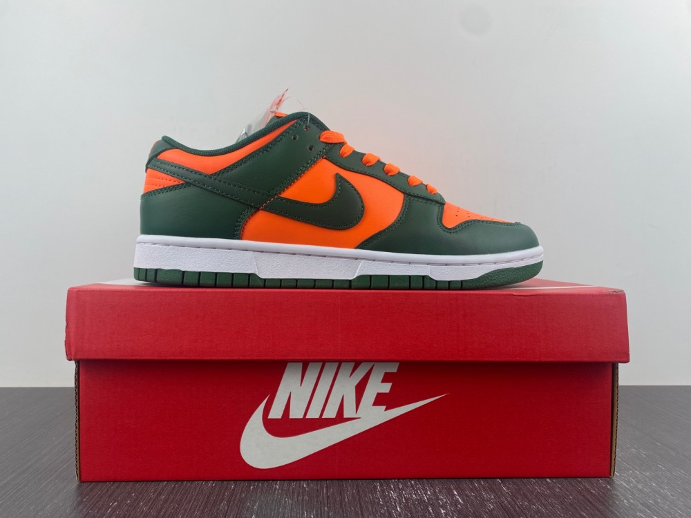 Nike Dunk Low Miami Hurricanes Dd1391 300 12 - www.kickbulk.co