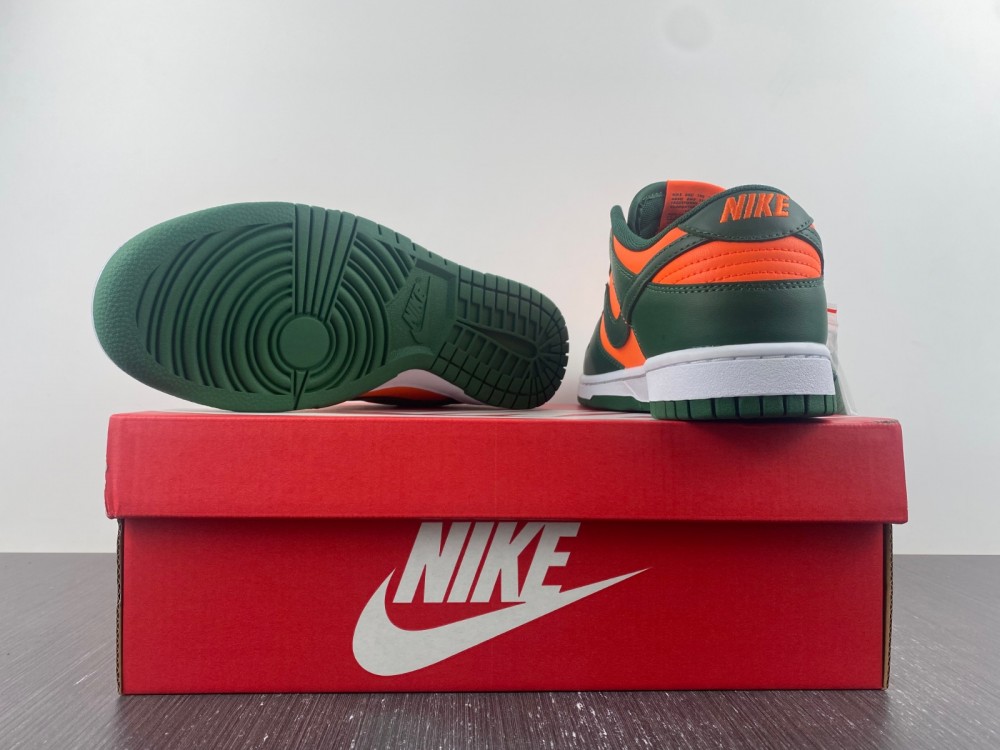 Nike Dunk Low Miami Hurricanes Dd1391 300 13 - www.kickbulk.co