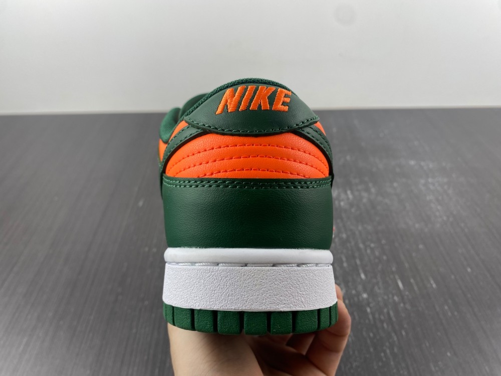 Nike Dunk Low Miami Hurricanes Dd1391 300 19 - www.kickbulk.co