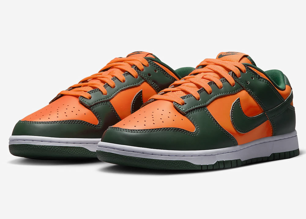 Nike Dunk Low Miami Hurricanes Dd1391 300 3 - www.kickbulk.co