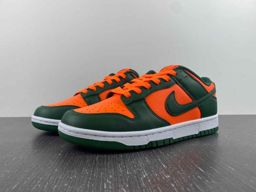 Nike Dunk Low Miami Hurricanes Dd1391 300 7 - www.kickbulk.co