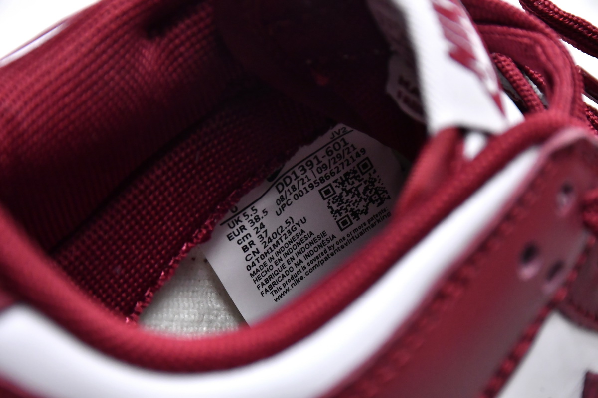 Nike Dunk Low Team Red Dd1391 601 12 - www.kickbulk.co