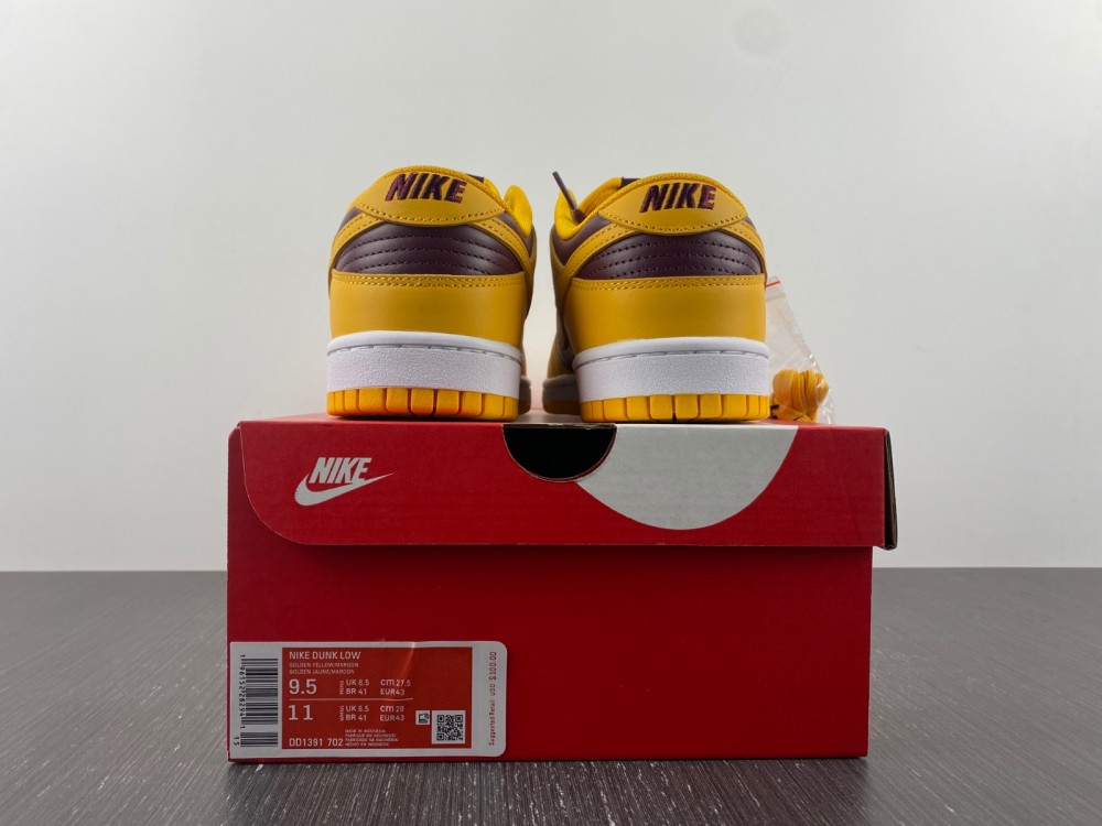 Nike Dunk Low Arizona State Dd1391 702 15 - www.kickbulk.co