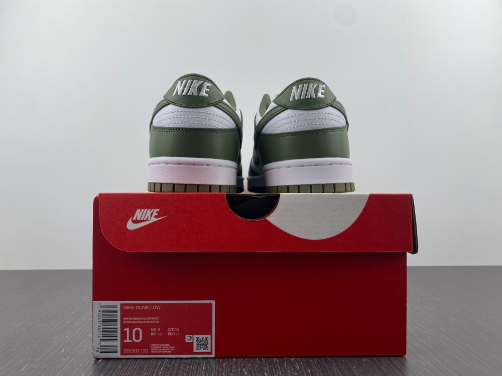 Nike Dunk Low Medium Olive Wmns Dd1503 120 15 - www.kickbulk.co