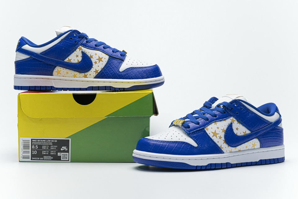 Supreme Nike Sb Dunk Low Blue Stars Dh3228 100 4 - www.kickbulk.co