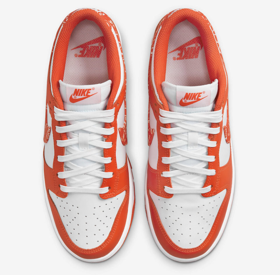 Nike Dunk Low Orange Paisley Wmns Dh4401 103 2 - www.kickbulk.co