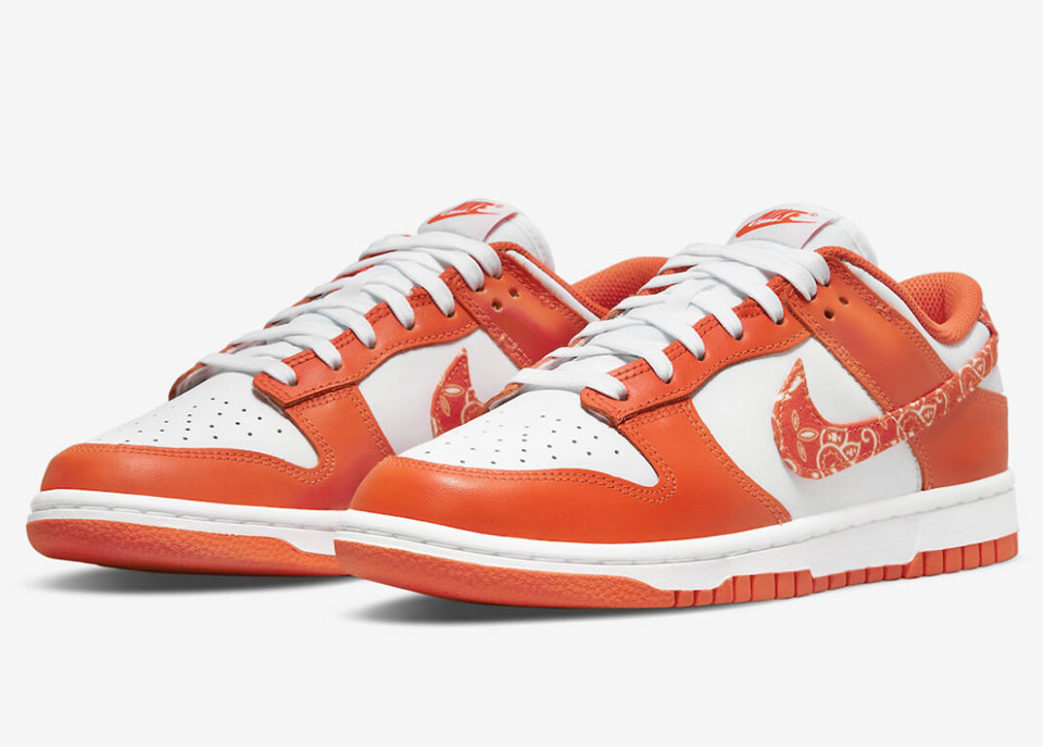 Nike Dunk Low Orange Paisley Wmns Dh4401 103 3 - www.kickbulk.co