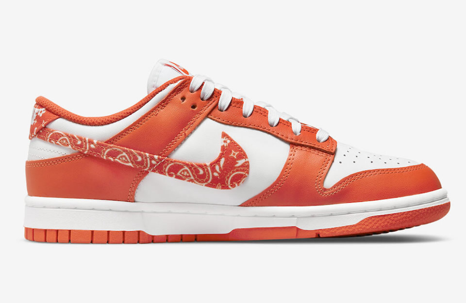 Nike Dunk Low Orange Paisley Wmns Dh4401 103 5 - www.kickbulk.co