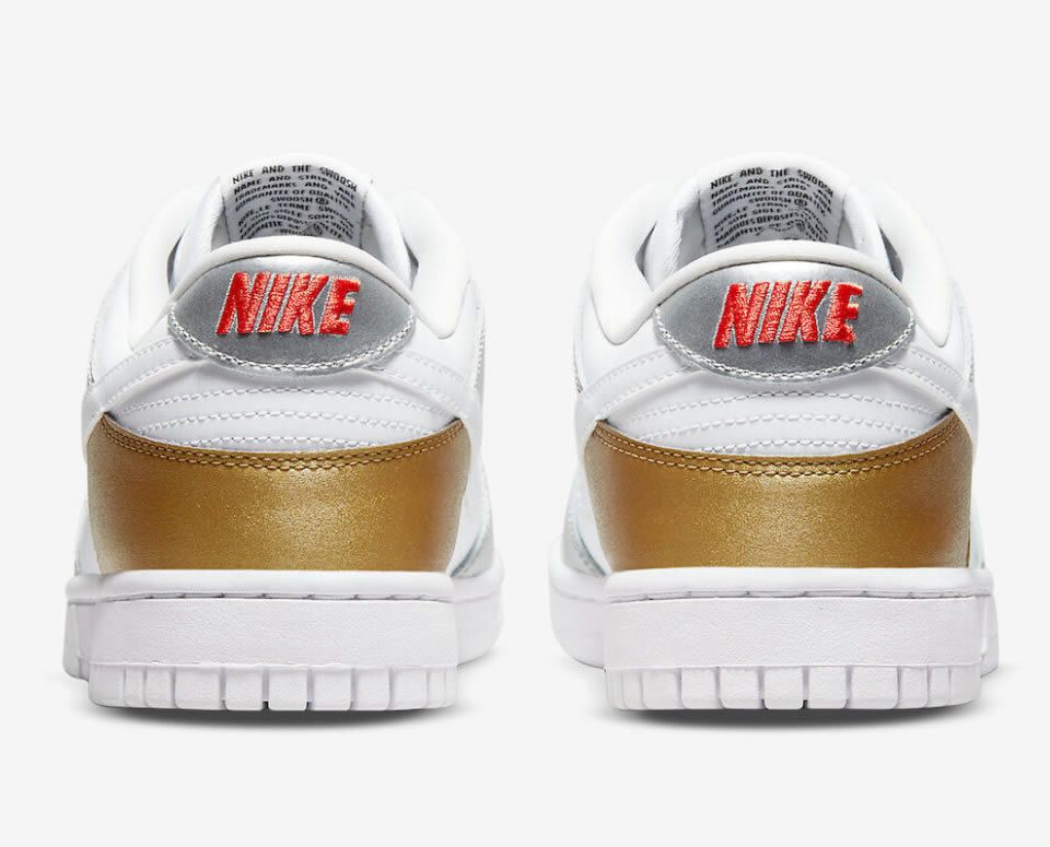 Nike Dunk Low Se Silver Gold Metallic Wmns Dh4403 700 4 - www.kickbulk.co