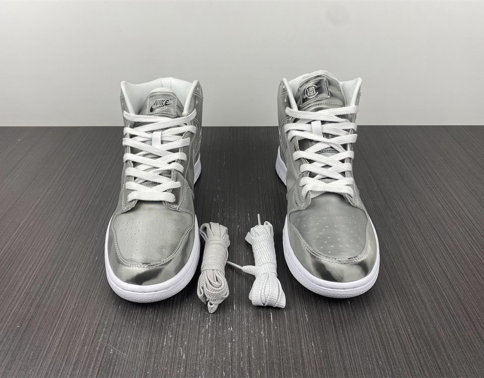 Nike Clot Dunk High Silver Metallic Dh4444 900 4 - www.kickbulk.co