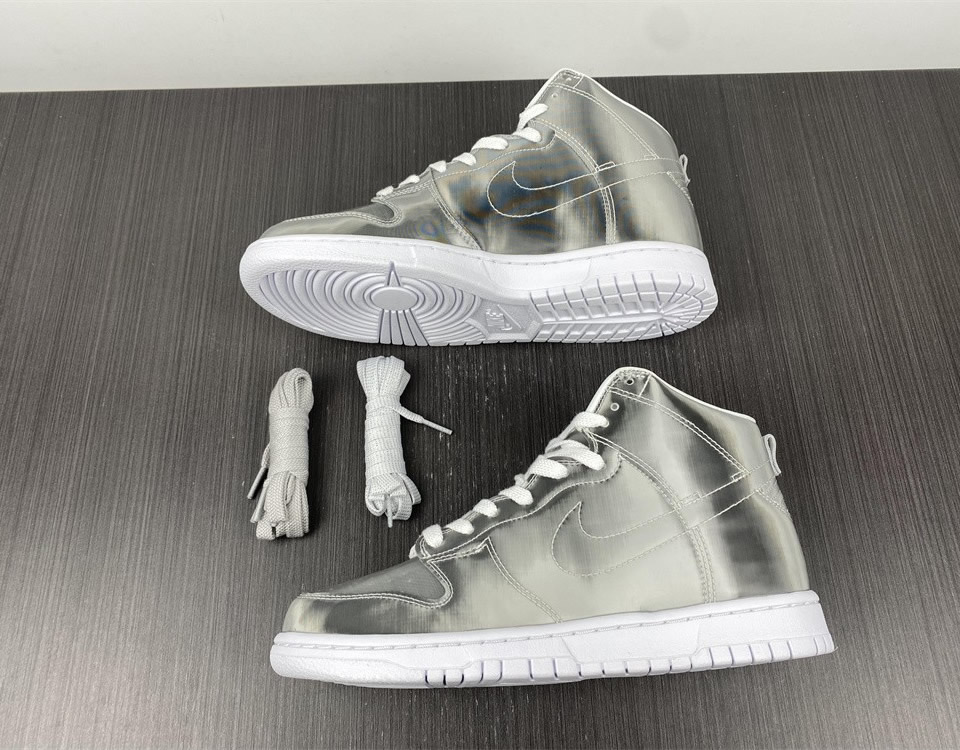 Nike Clot Dunk High Silver Metallic Dh4444 900 5 - www.kickbulk.co