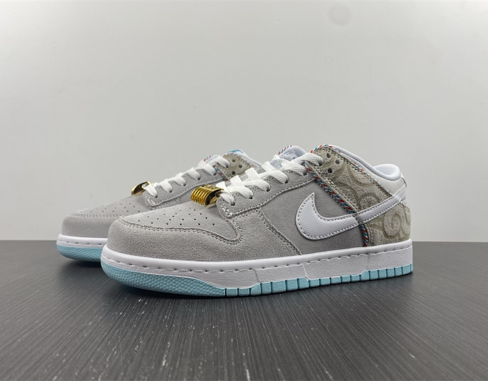 Nike Dunk Low Retro Se Barber Shop Grey Dh7614 500 7 - www.kickbulk.co