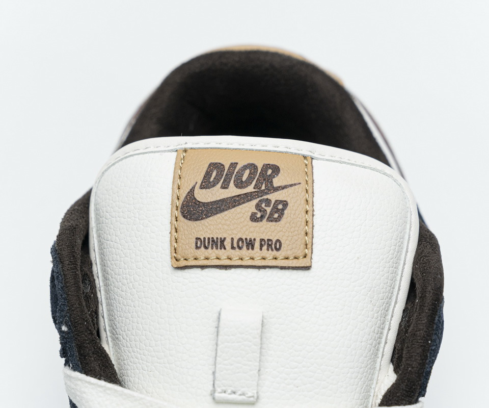 Nike Dunk Sb Dior White Ink Blue Custom Made 19 - www.kickbulk.co