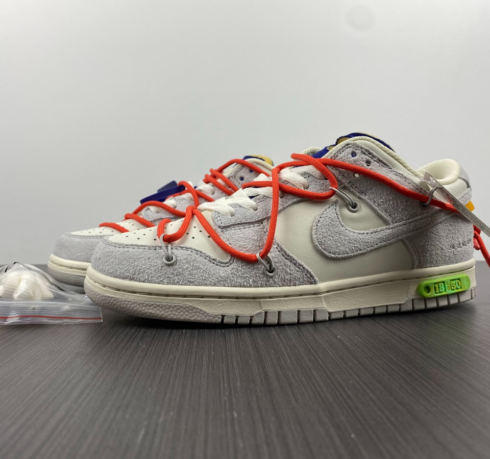 Off White Nike Dunk Low Lot 13 Of 50 Dj0950 110 2 - www.kickbulk.co