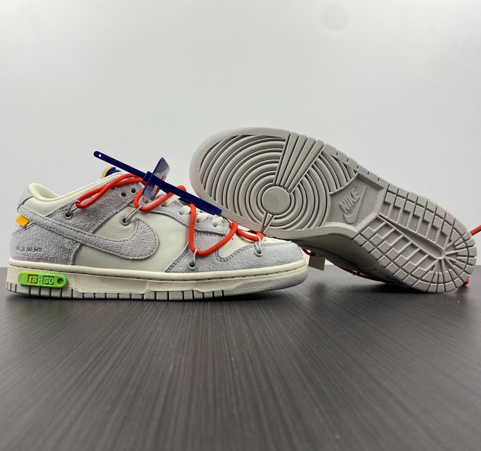 Off White Nike Dunk Low Lot 13 Of 50 Dj0950 110 3 - www.kickbulk.co