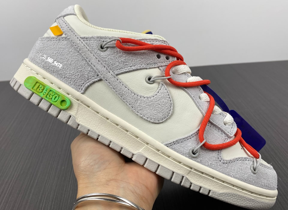 Off White Nike Dunk Low Lot 13 Of 50 Dj0950 110 5 - www.kickbulk.co