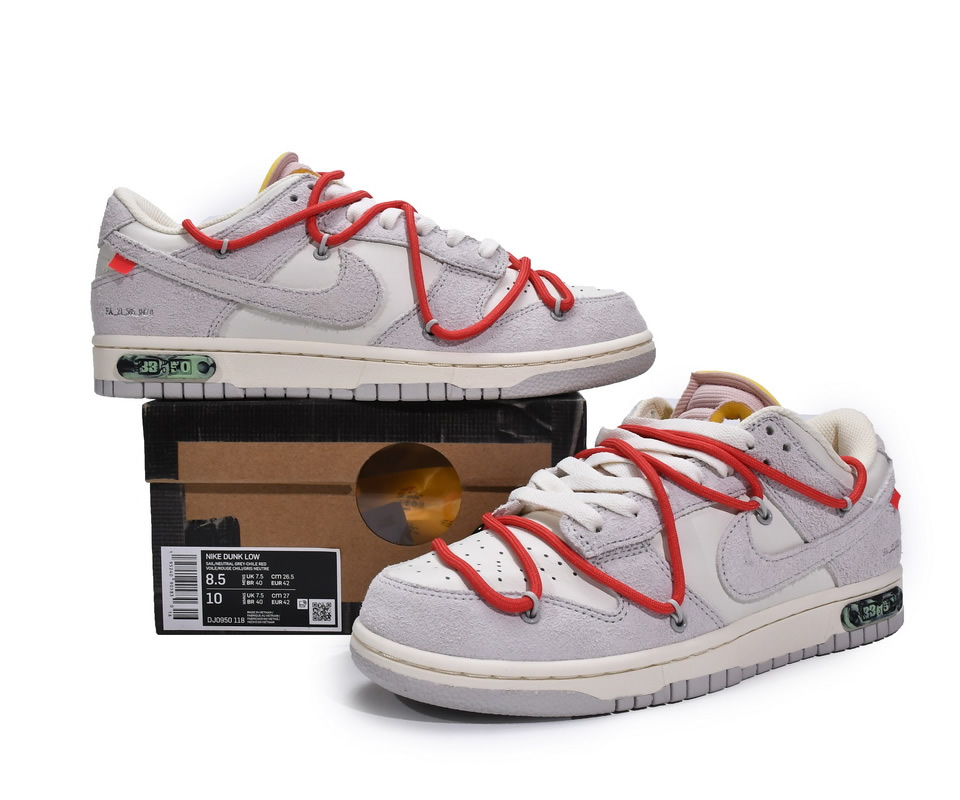 Off White Dunk Low Lot 33 Of 50 Dj0950 118 3 - www.kickbulk.co