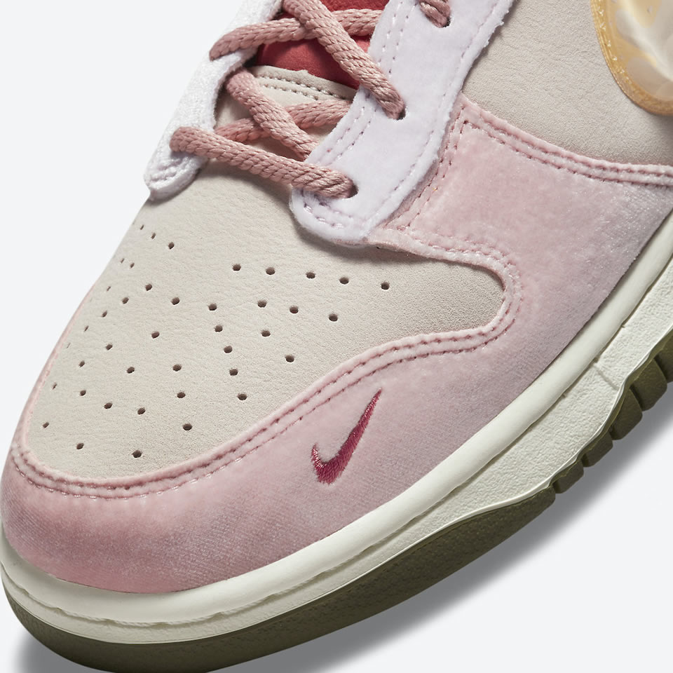 Social Status Nike Dunk Mid Strawberry Milk Dj1173 600 9 - www.kickbulk.co