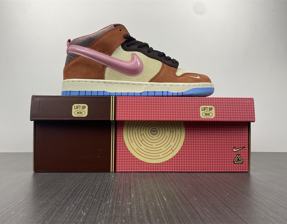 Social Status Nike Dunk Mid Chocolate Milk Dj1173 700 15 - www.kickbulk.co