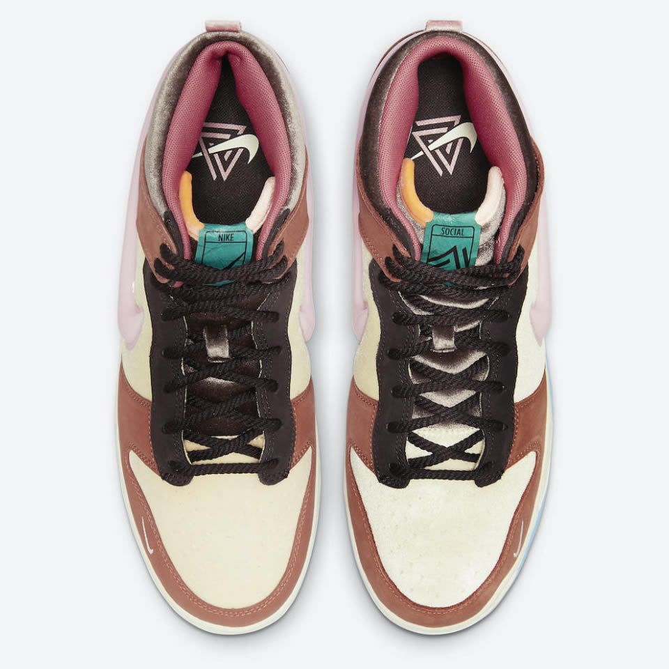 Social Status Nike Dunk Mid Chocolate Milk Dj1173 700 2 - www.kickbulk.co