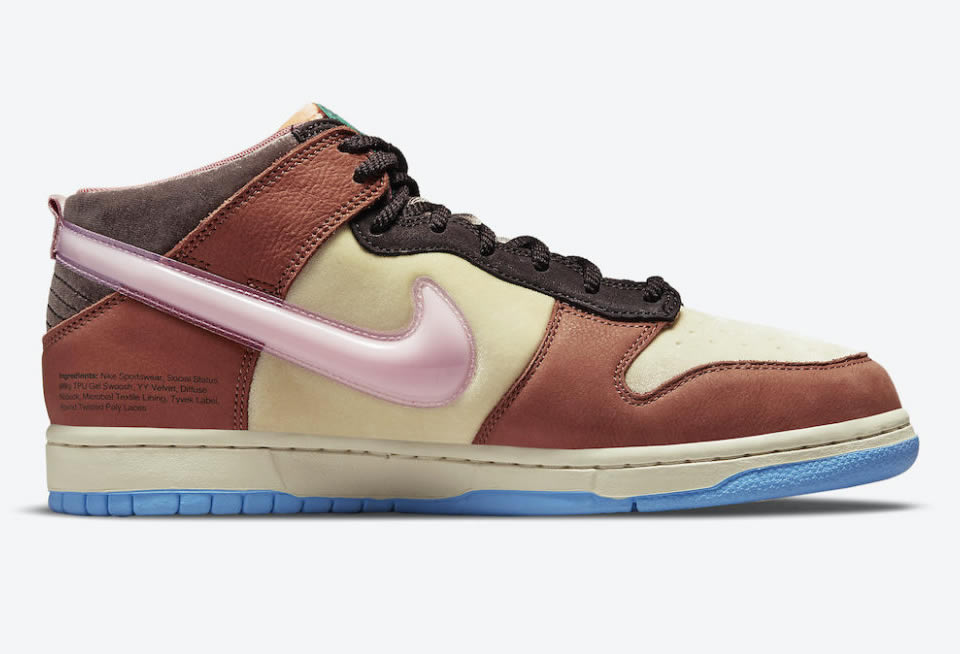 Social Status Nike Dunk Mid Chocolate Milk Dj1173 700 5 - www.kickbulk.co