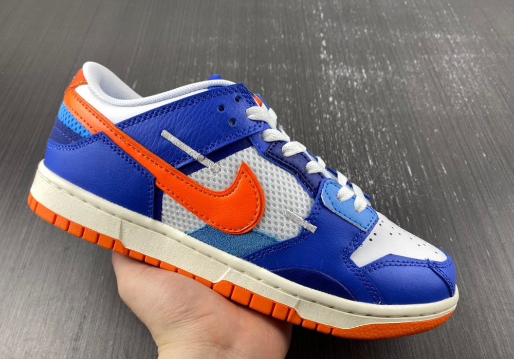 Nike Dunk Low Scrap Knicks Dm0128 100 10 - www.kickbulk.co