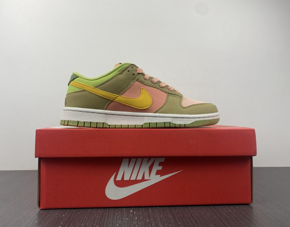 Nike Dunk Low Sun Club Arctic Orange Sanded Gold Dm0583 800 14 - www.kickbulk.co