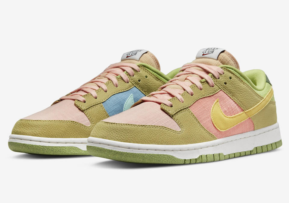 Nike Dunk Low Sun Club Arctic Orange Sanded Gold Dm0583 800 3 - www.kickbulk.co