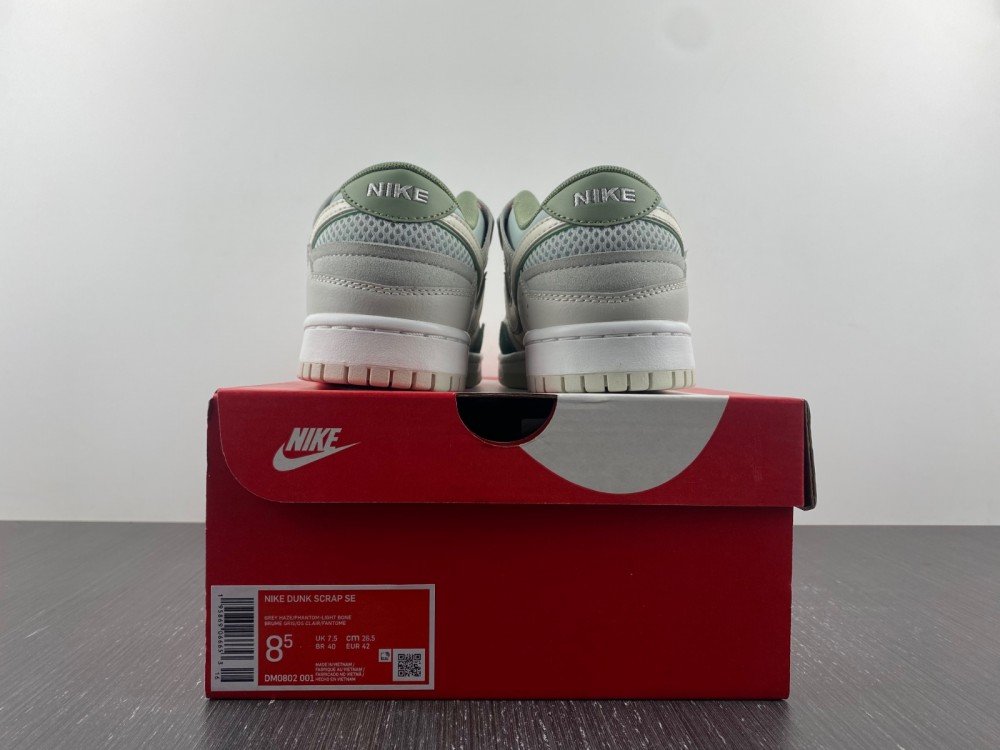 Nike Dunk Scrap Se Grey Haze Oil Green Dm0802 001 14 - www.kickbulk.co