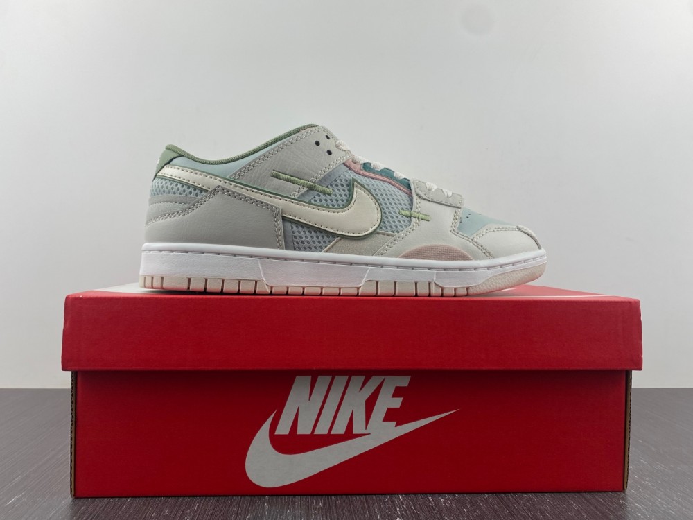 Nike Dunk Scrap Se Grey Haze Oil Green Dm0802 001 15 - www.kickbulk.co