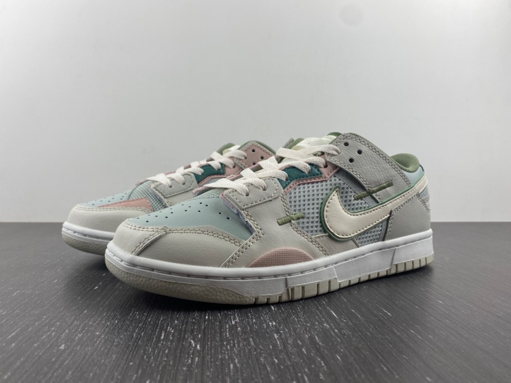 Nike Dunk Scrap Se Grey Haze Oil Green Dm0802 001 7 - www.kickbulk.co