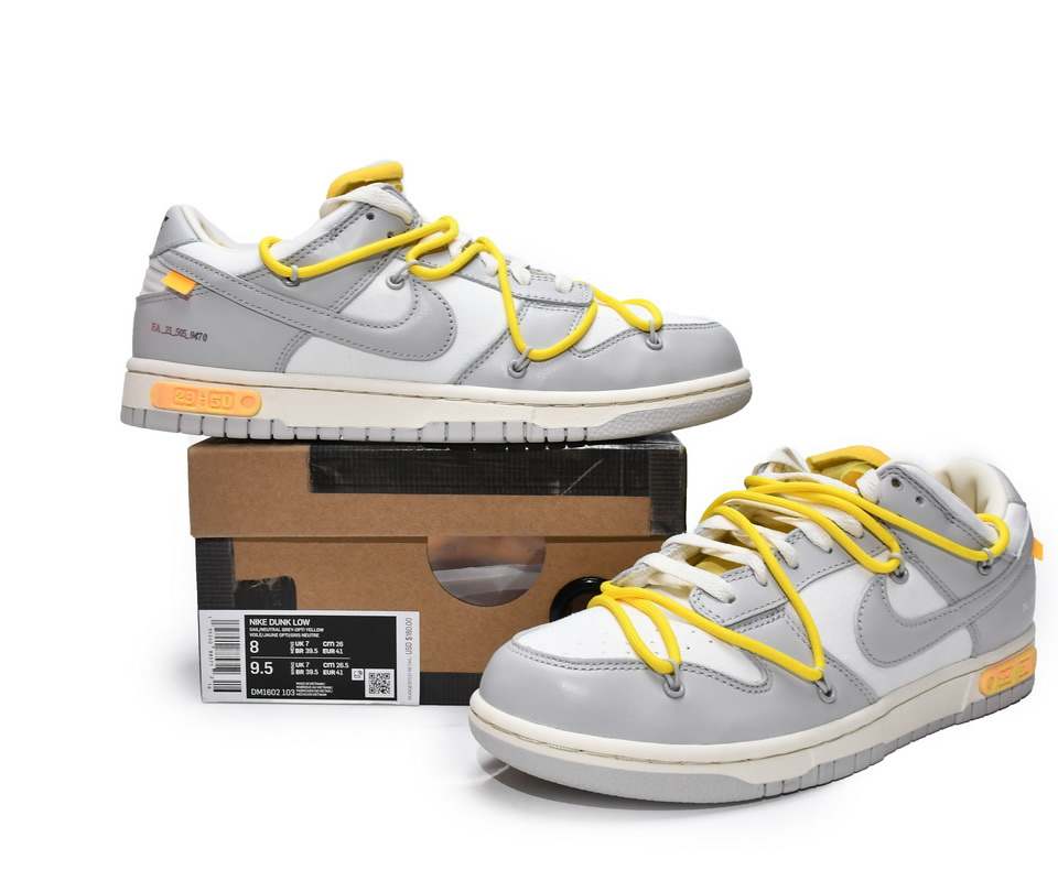 Off White Nike Dunk Low Lot 29 Of 50 Dm1602 103 2 - www.kickbulk.co